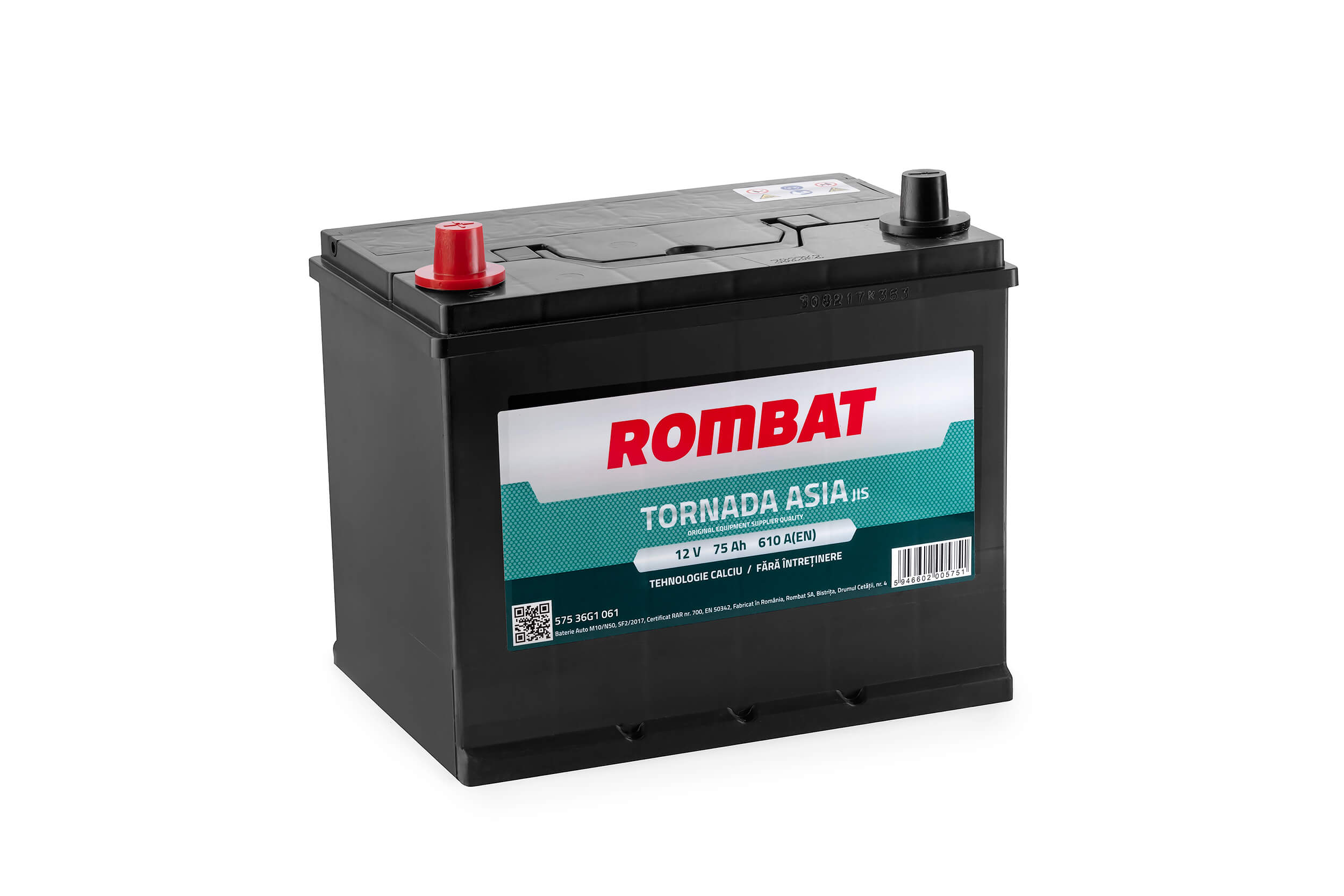Baterie de pornire 575 36G1 061 ROMBAT